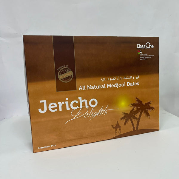 5 kilogram box of premium Medjool dates from Palestine